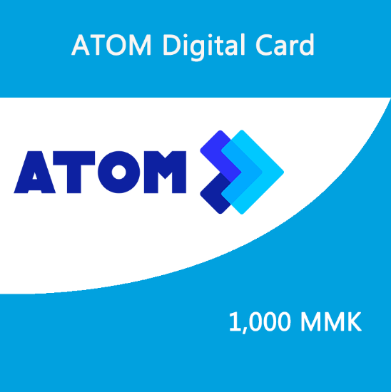 Picture of ATOM E-PIN🎫1,000 MMK